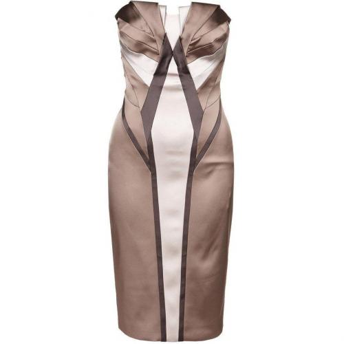 Karen Millen Cocktailkleid / festliches Kleid cream/multi 