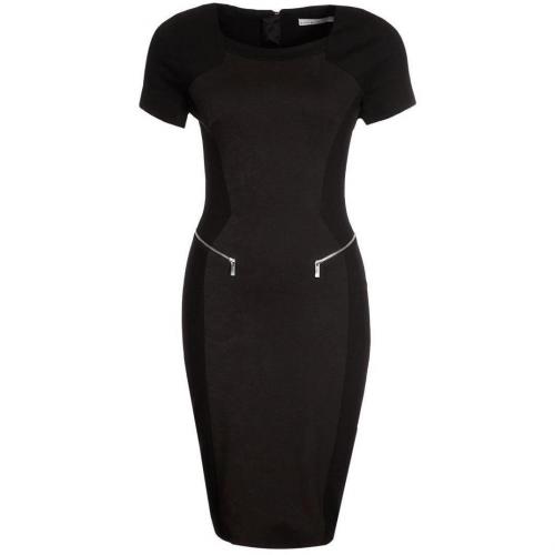 Karen Millen Jerseykleid black/multi 