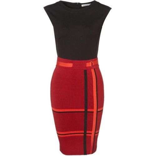 Karen Millen Jerseykleid red/multi 