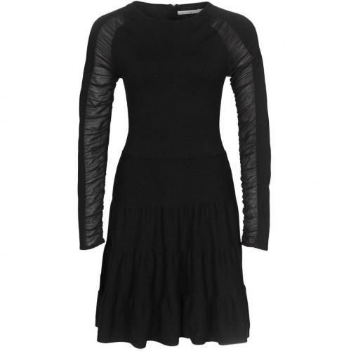 Karen Millen Strickkleid black 