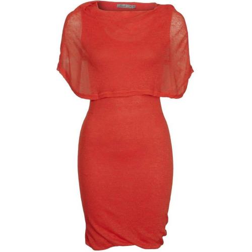 Komodo Alene Strickkleid orange 