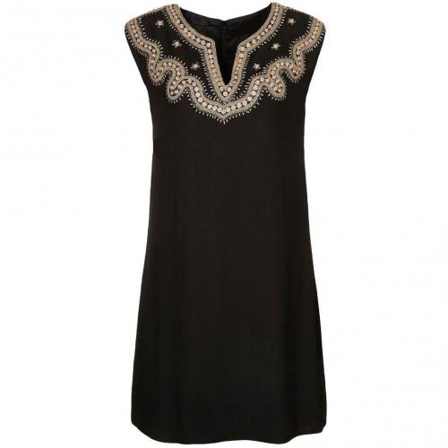 Kookai Blusenkleid black Ärmellos 