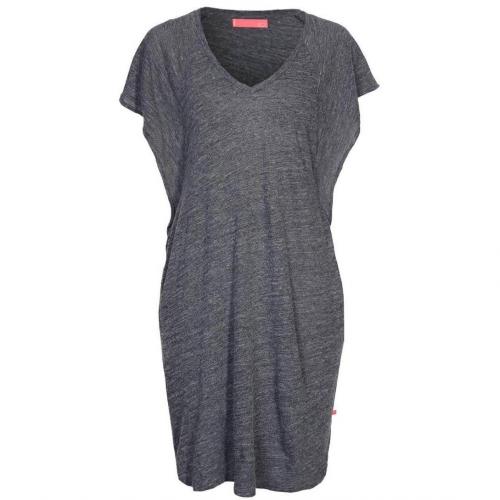 Leon & Harper Tam Jerseykleid gris 