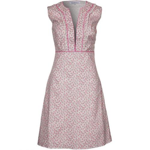 Libelula Polly Flower Sommerkleid white/grey/pink 