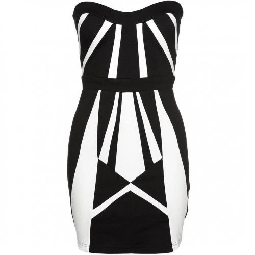 Lipsy Cocktailkleid / festliches Kleid black/white 