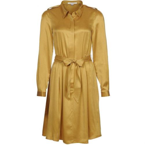 Lk Bennett Lorena Blusenkleid mustard 