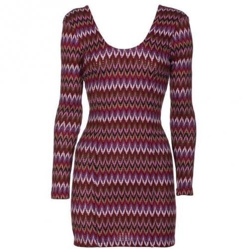 Lovers + Friends Crochet Dreams Bordeaux Zig Zag