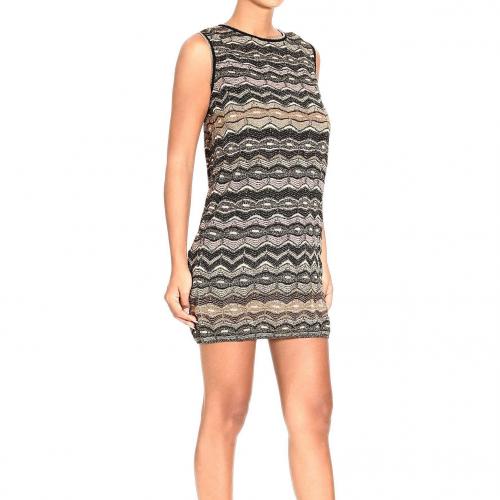 M Missoni Sleeveless lurex waves dress