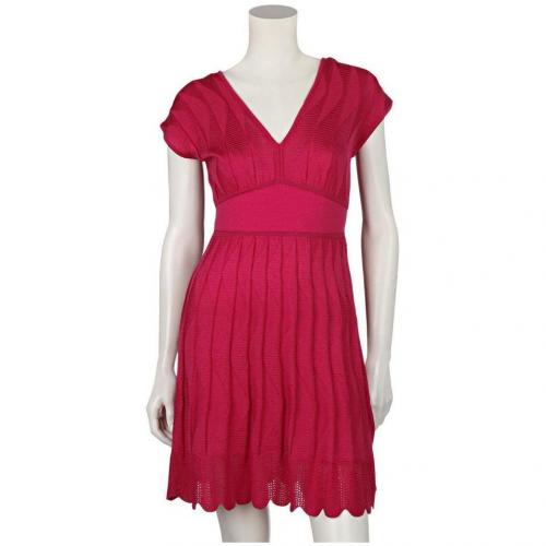 M Missoni Strickkleid Pink