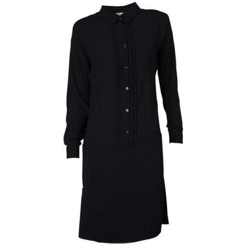 Mads Norgaard Hemdblusenkleid Dorit black