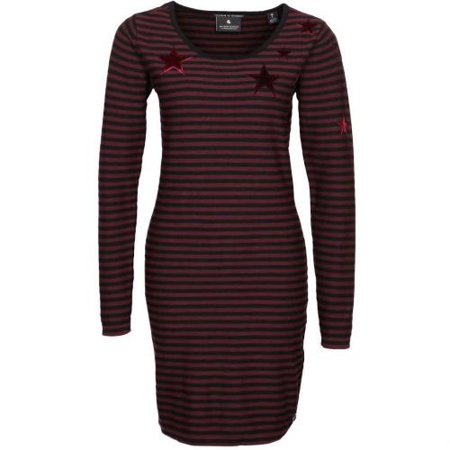 Maison Scotch Strickkleid bordeaux 