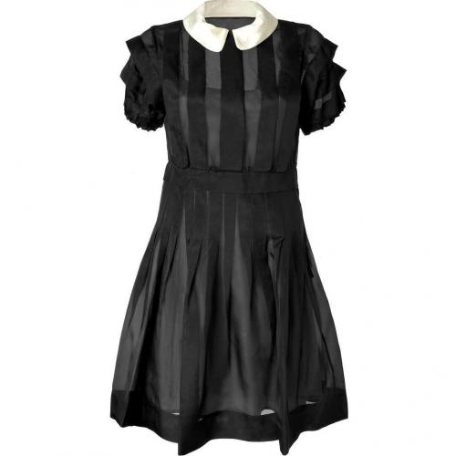 Marc by Marc Jacobs Black Silk Organza Anastasia Dress