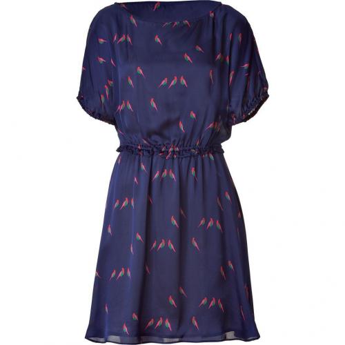 Marc by Marc Jacobs Blue Multicolor Finch Charm Dress