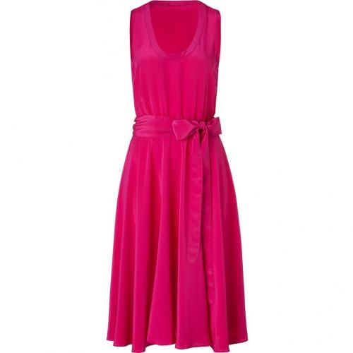 Marc by Marc Jacobs Cranberry Field Belted Silk Dress