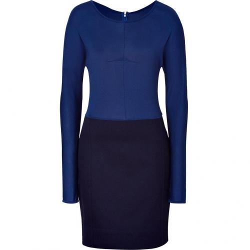 Marc by Marc Jacobs Indigo/Black Claude Twill Knit Dress