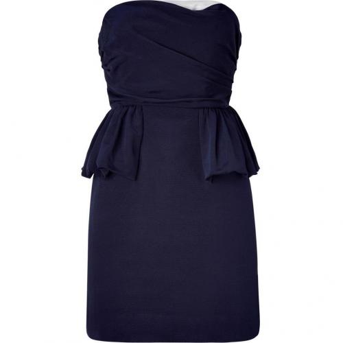 Marc by Marc Jacobs Normandy Blue Strapless Dress
