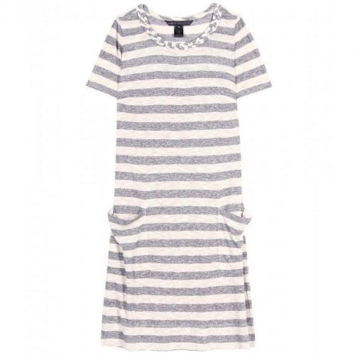 Marc by Marc Jacobs Pebble Gestreiftes Shirtkleid