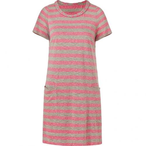 Marc by Marc Jacobs Pink/Creme Striped Pebble Dress