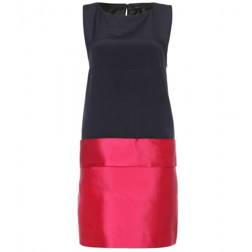 Marc by Marc Jacobs Zweifarbiges Seidenkleid