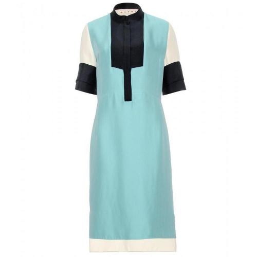 Marni Color-Block-Hemdkleid