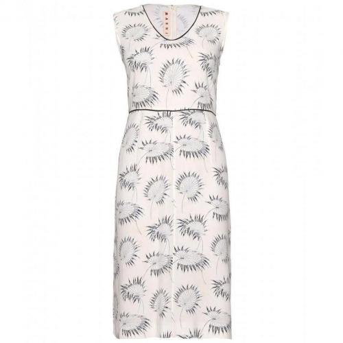 Marni Print-Kleid White