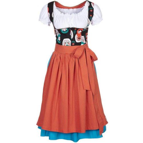 Mein Herzblut Matroschkadirndl Blusenkleid schwarz 