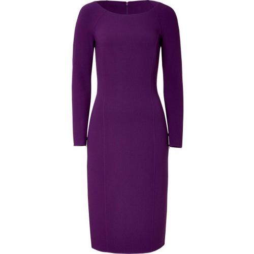 Michael Kors Blackberry Wool Blend Dress