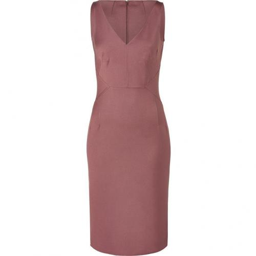 Michael Kors Mauve Silk/Cotton Stretch Dress