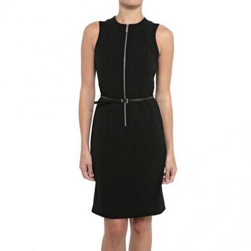 Michael Michael Kors Zip Up Lux Crepe Kleid