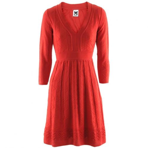 Missoni M Red Crochet Knit Dress Air