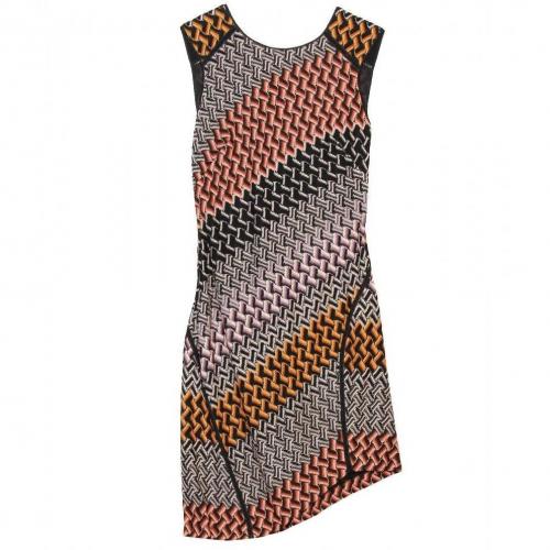 Missoni Strickkleid Braungrau