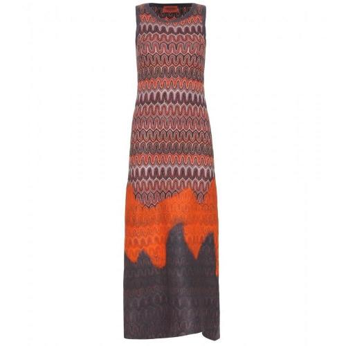 Missoni Strickkleid Orange