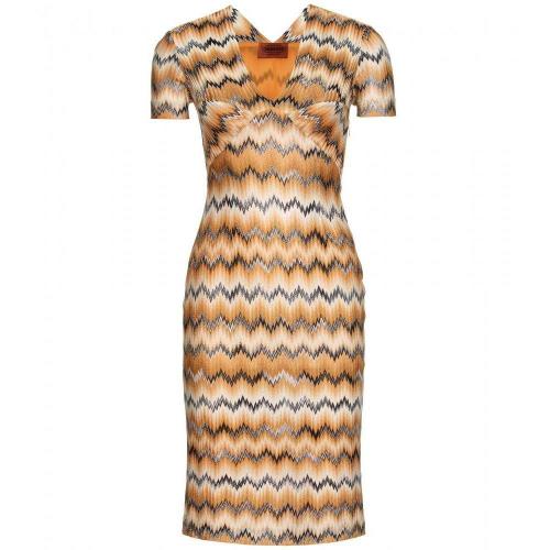 Missoni Strickkleid Yellow