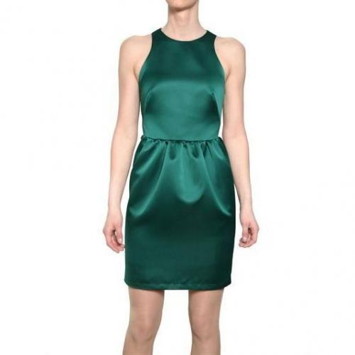 MSGM Techno Duchesse Satin Kleid