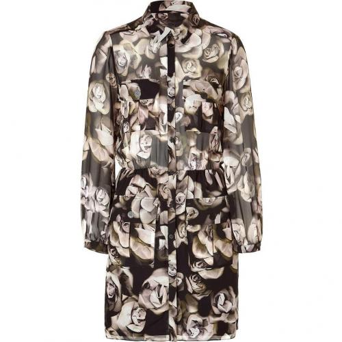 Mulberry The Tippi Multicolor Floral Silk Dress