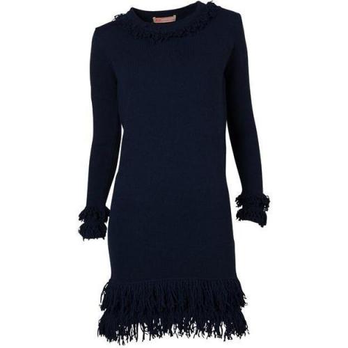 Mw Matthew Williamson Strickkleid navy