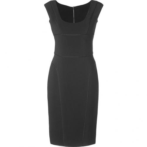 Narciso Rodriguez Black Double-Zip Pencil Dress