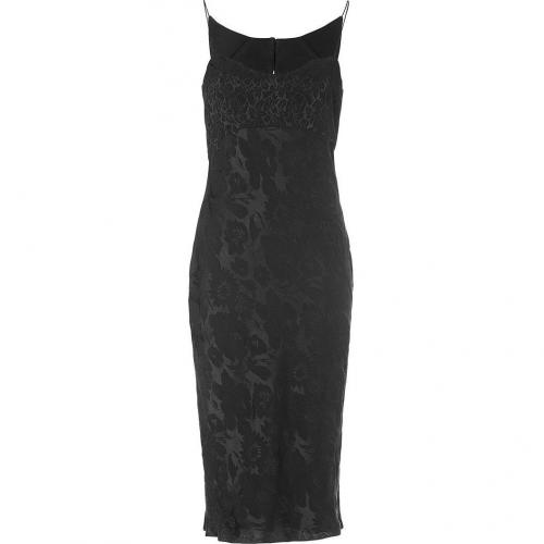 Narciso Rodriguez Black Silk Dress