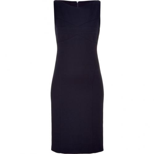 Narciso Rodriguez Navy Sleeveless Sheath Dress