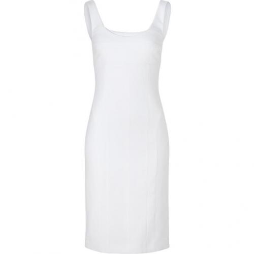 Narciso Rodriguez Optic White Sleeveless Sheath Dress