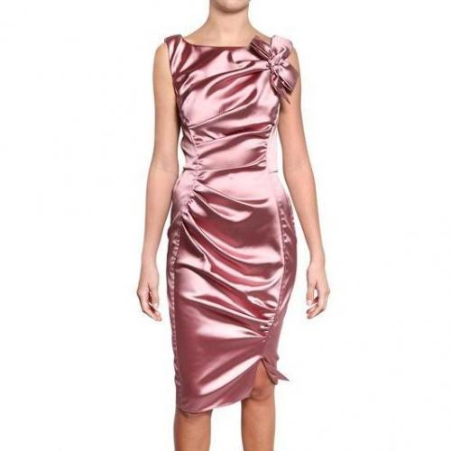 Nina Ricci Rèschen Technical Stretch Satin Kleid