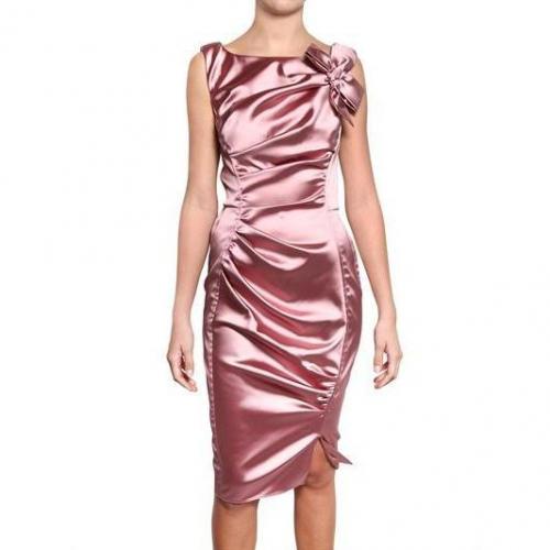 Nina Ricci Rèschen Technical Stretch Satin Kleid