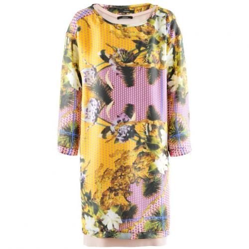 Odeeh Yellow Multi Print Dress