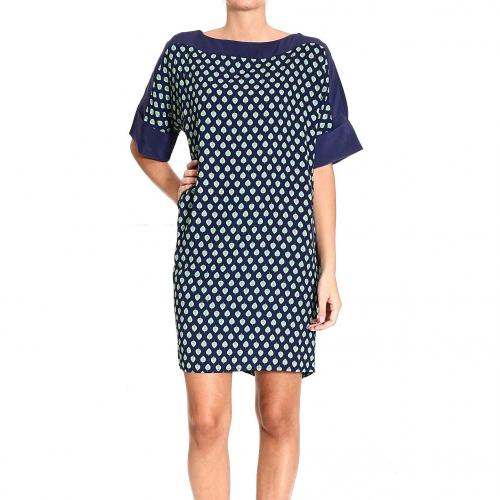 Orion London 3/4 sleeves jersey printed dress