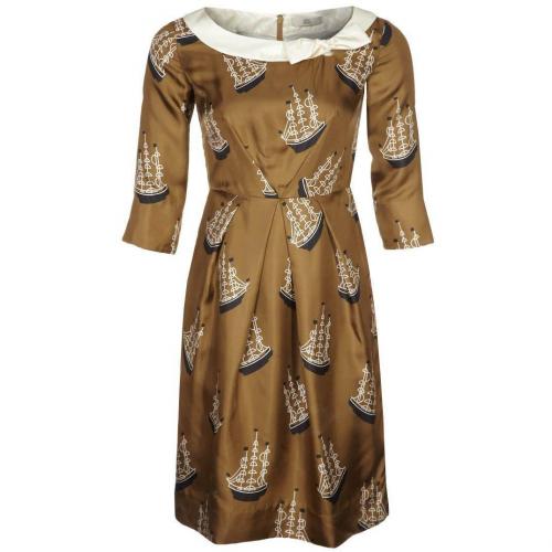 Orla Kiely Blusenkleid sandcastle 