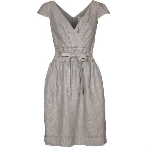 Oui Blusenkleid light taupe 
