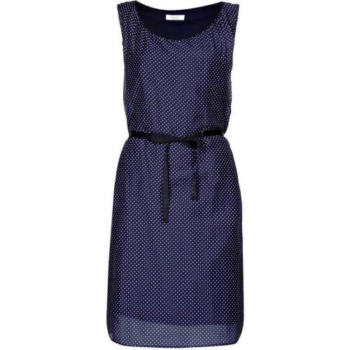 Oui Kleid darkblue/white 