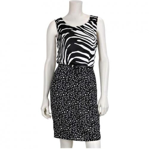 Oui Kleid Schwarz Schulterfrei