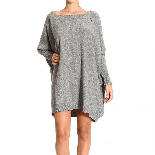 Paciotti Long sleeve over round neck dress