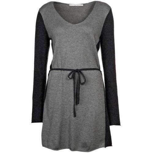 Part Two Aaralyn Jerseykleid grau 
